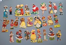 26 X Mixed Lot Of Vintage & Antique Paper  Scraps. Ephemera.  Cuties