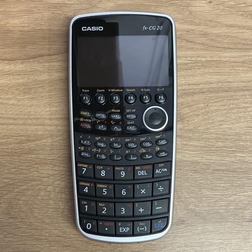 Casio cg20 graphing - fx-cg20,