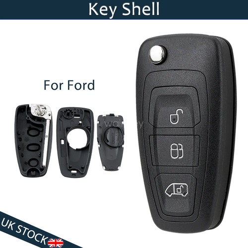 Buttons flip key fob case - buttons,