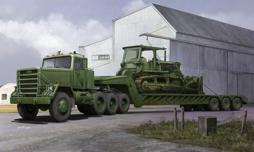 Trumpeter 01078 m920 tractor - trumpeter,