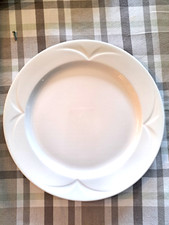 6 x Steelite International Bianco Plates in good condition various sizes