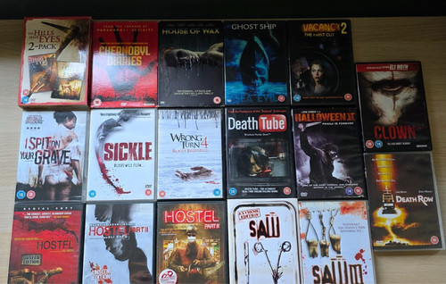 18x horror dvd - horror,