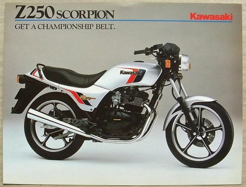 Kawasaki z250 scorpion - kawasaki,