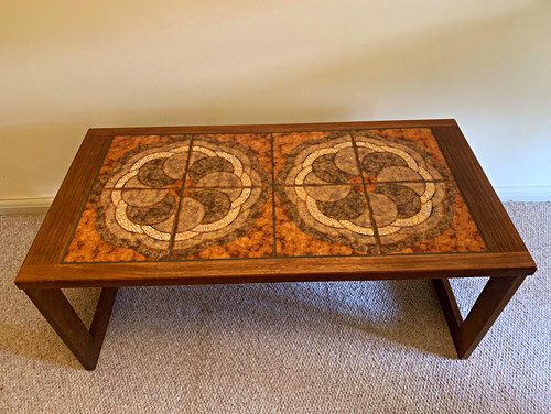 Heals 1970s rectangular wood - heals,