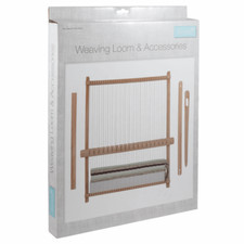 Trimits Yarn Weaving Loom & Accessories Kit Weave Craft Textiles