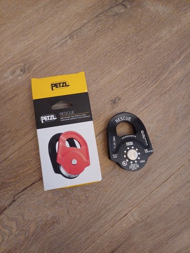 Petzl rescue pulley - petzl, pulley-black