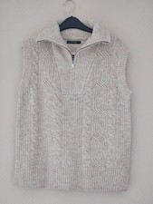 ladies tank top with half zip