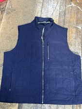 Orvis Navy Blue Gilet Body Warmer Men’s Adult USED SIZE XL