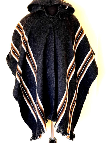Poncho llama alpaca - poncho, wool