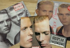 BROS ~ Various items fanclub cassette programme 12" LP Matt Luke Goss bros speak