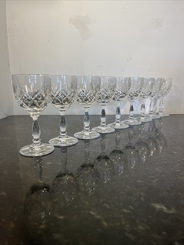 Cut crystal wine - crystal,