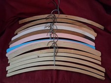 14 Various Vintage Wooden Coat