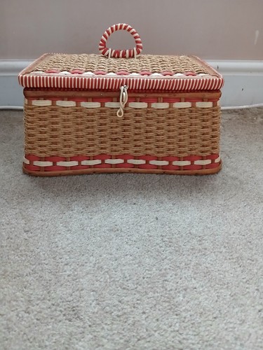 Vintage plastic and - , woven