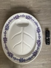 XL Purple floral antique