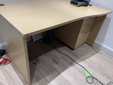 Office Desk Workstation With Separate Lock Able Drawer