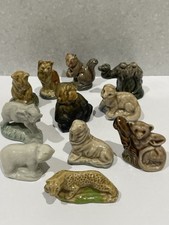 Wade Whimsies Bundle of 11 Collectible Figures including Elephant Leopard Walrus