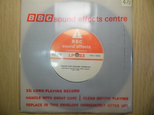 Bbc sound effects record - bbc,