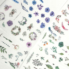 Pretty Floral Flowers Washi