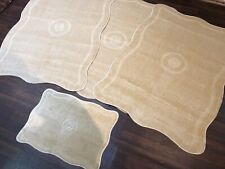 ROMANY WASHABLES MATS 4PC SETS NON SLIP 100X140CM TARGET XLARGE BISCUIT CARPETS