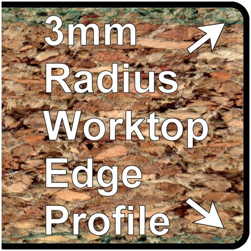 3mm radius worktop - radius, &