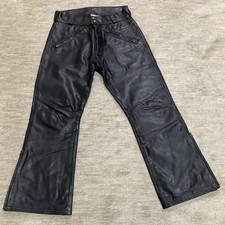 Langlitz leather pants black - langlitz,