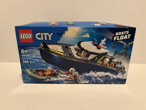 Lego city police boat chase - city,