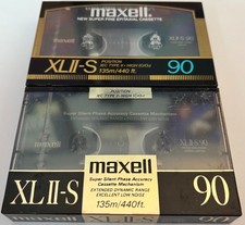 Maxell XLII-S 90 Minute SEALED