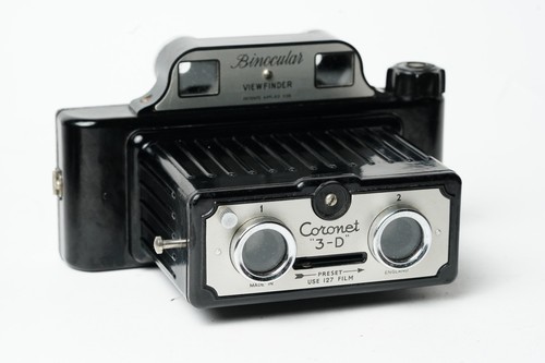 Coronet camera bakelite - 3-d,