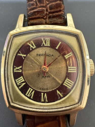Sekonda gold plated - sekonda, gold-plated