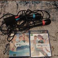 2 SingStar Wired Microphones +