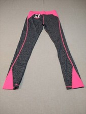  Neon Bright Pink Gym Leggings