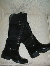 BNWB SIZE 3 4 BLACK PATENT