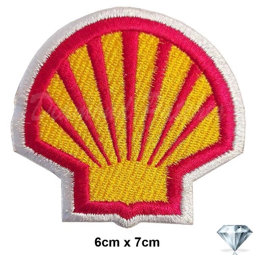 Shell embroidery patch - , iron