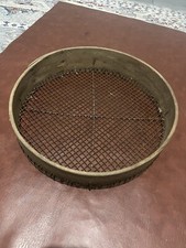 Vintage old wooden large garden potato riddle sieve 15 inch 07852840582