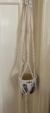 Macrame Plant Hanger And Cute Pot