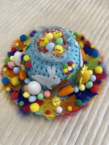 Handmade easter bonnet kids - handmade,