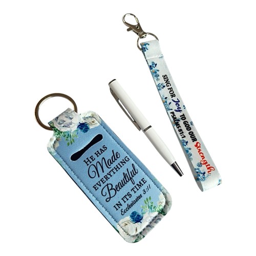 Christian keychain set - keychain,