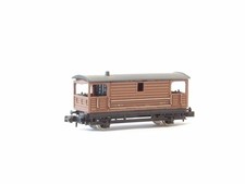 Graham Farish LMS N Gauge Brown Brake Van Wagon