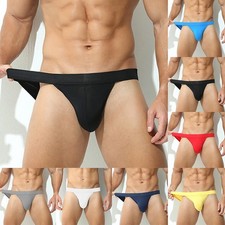 Summer Mens Satin Silk Briefs