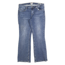 GUESS Mens Jeans Blue Regular Flared Denim Medium W32 L32 Stylish Comfortable