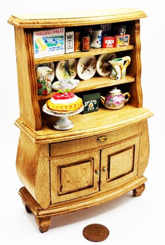 Dolls house pine kitchen - dolls,