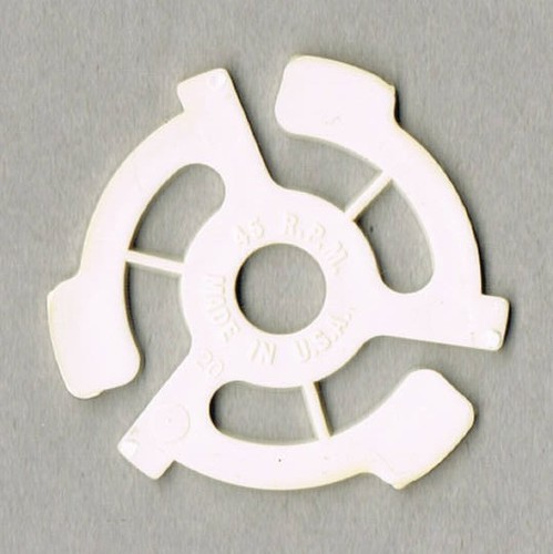 Vinyl record adapter white - adapter,