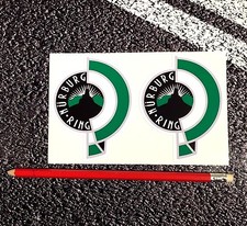 Nurburgring vintage stickers - vintage,