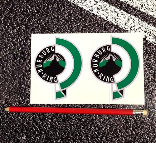 Nurburgring vintage stickers - nurburgring,