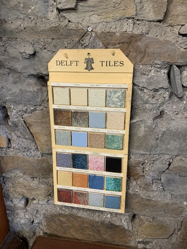 Rare vintage 1940s tile - 1940s,