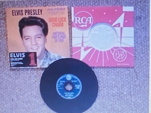 Elvis single good luck - cd,