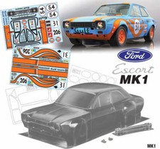 Mk1 escort bodyshell kit - escort, 190mm