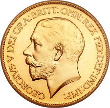 Gold plated 5 pounds sovereign