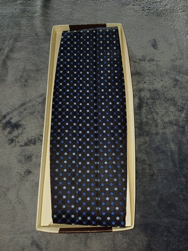 Tie rack blue - blue, dot