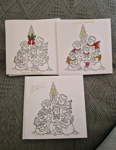 Handmade christmas cards pack - handmade,